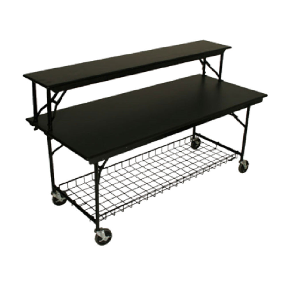 Forbes Industries LS3072-MBR Classic Series™ Mobile Buffet Table With Riser