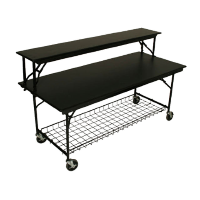 Forbes Industries LS3072-MBR Classic Series™ Mobile Buffet Table With Riser