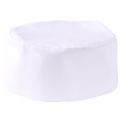 Mercer Culinary M60075WH Millennia® Baker's Skull Cap No Mesh Adjustable Velcro Closure