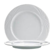 Arc Cardinal S0606 Arcoroc Horizon Rim Plate (D:6.5'') High Alumina Porcelain