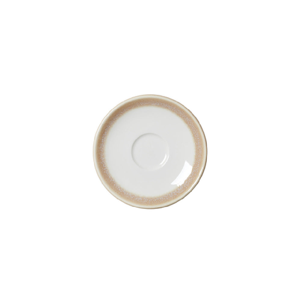 Steelite 1791X0043 Liv Saucer 5.0" X 0.75" Revolution Edge