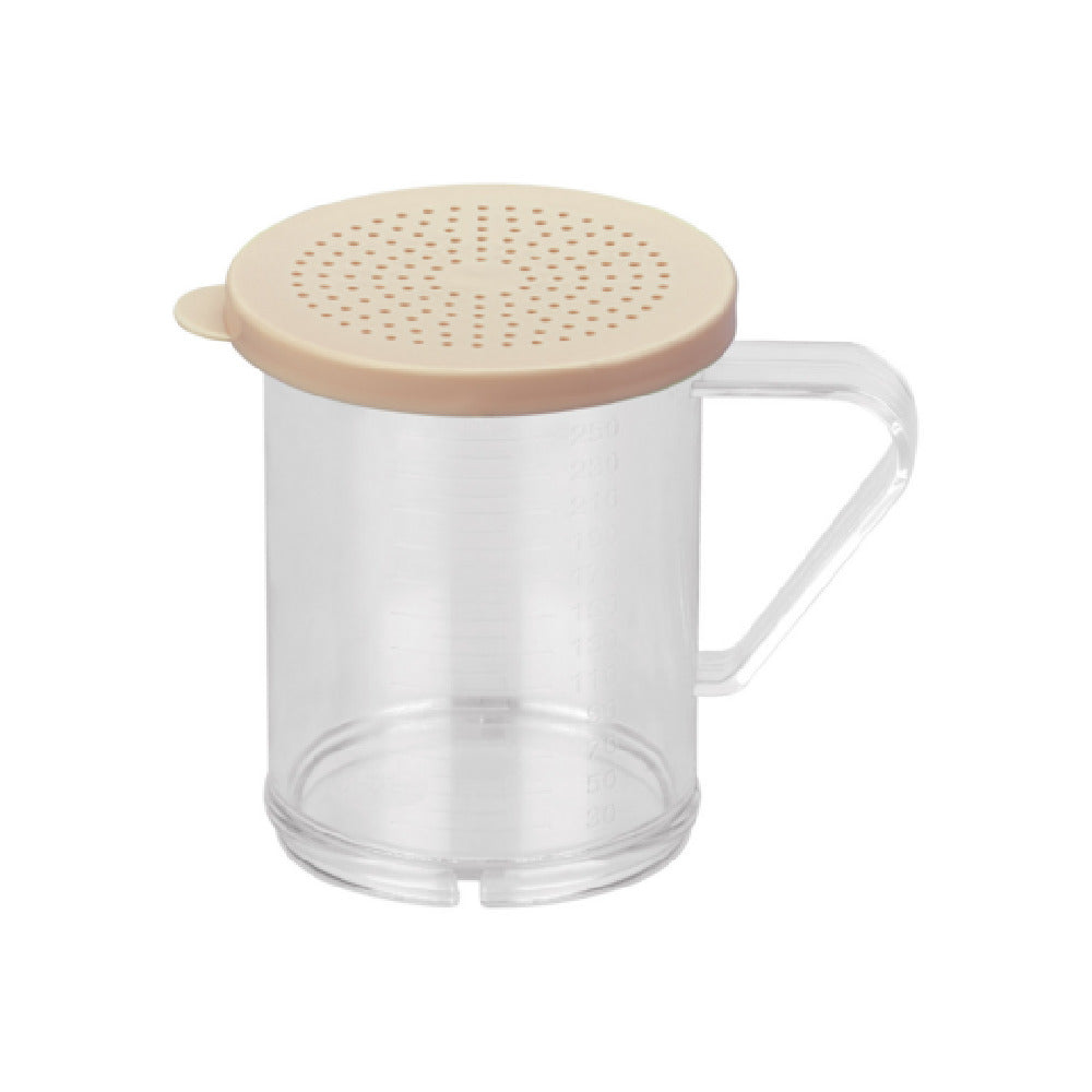 CAC China PDRG-10BG-10 Dredge 10 Oz. With Lid