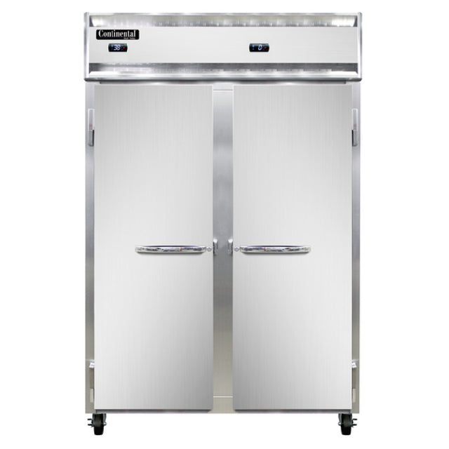 Continental Refrigerator 2RFN Refrigerator/Freezer Reach-in 52"W