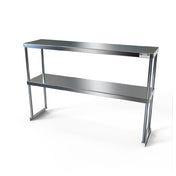 NBR Equipment PSMS-1260D Overshelf Double 60"W X 12"D X 31-1/4"H