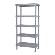 Quantum QP244886V4S1 Millenia Shelving Unit 48"W X 24"D X 86"H Up To 2000 Lbs Load Capacity