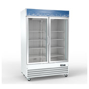 Hubert 126302 - Kratos® 67K-207 Swing Door Merchandiser, 53 1/8"W X 31 7/8"D X 79 3/8"H (exterior)