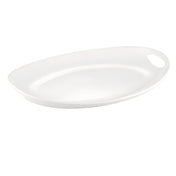 CAC China MX-OT20 Catering Collection Tray 20-1/4"L X 13-1/2"W X 3"H Oval