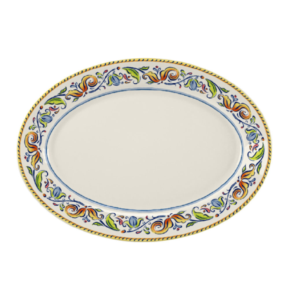 Steelite HL15563907 Rolled Edge Oval Platter 11.75" X 8.0" RE & NR