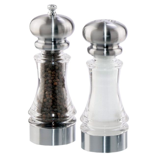 Chef Specialties 96851 (968518) Chef Home Cookin' Series Lehigh Salt Shaker/Pepper Mill Set