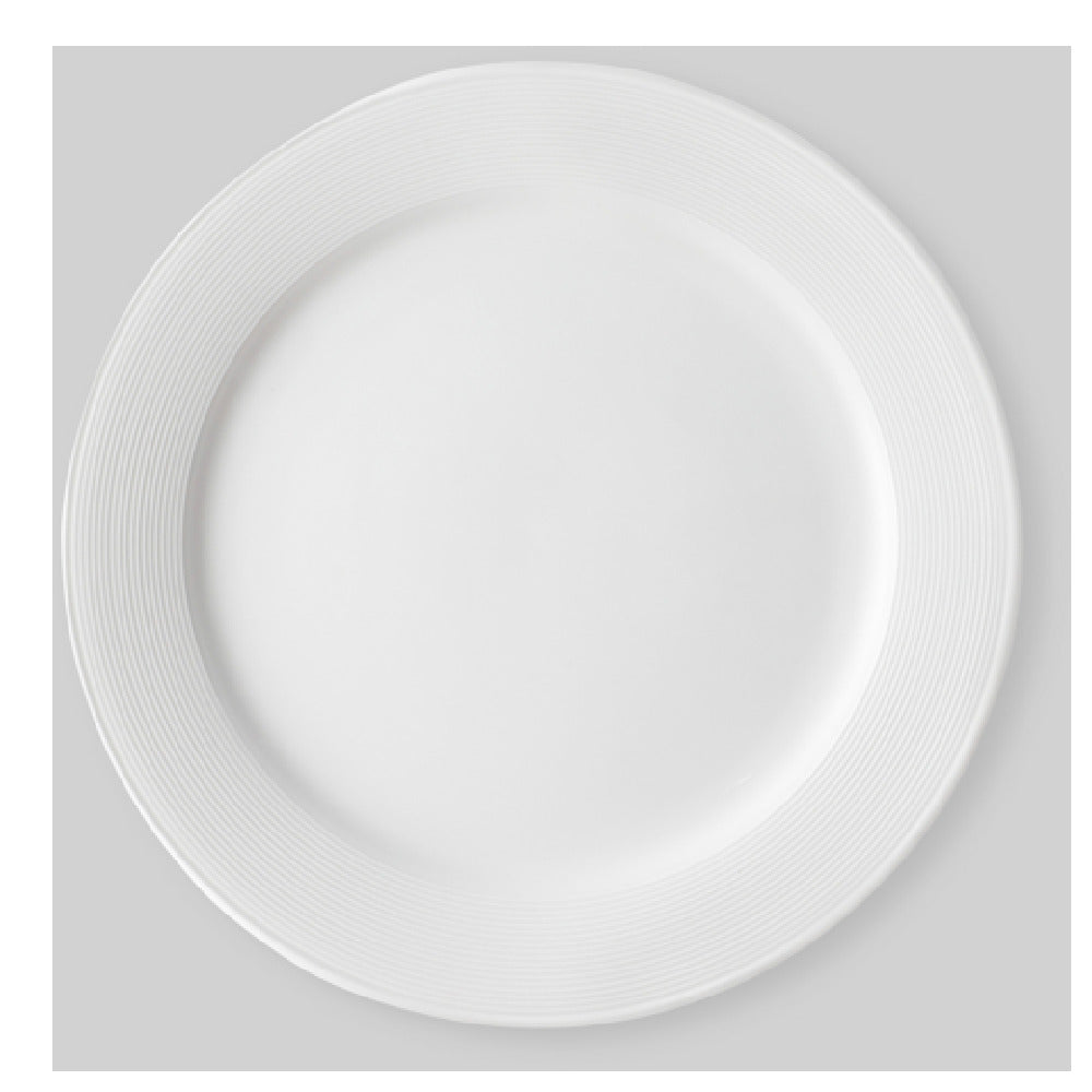 Bon Chef 7100024P Voyage Dinner Plate 10.25" Dia. X 1"H Alumina Vitrified Porcelain