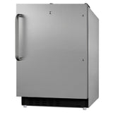 Summit ALRF49BCSS Undercounter Refrigerator-Freezer Reach-in One-section
