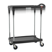 Metro MY1627-24BL-PL MyCart® Plus Series Utility Cart (2) Shelves