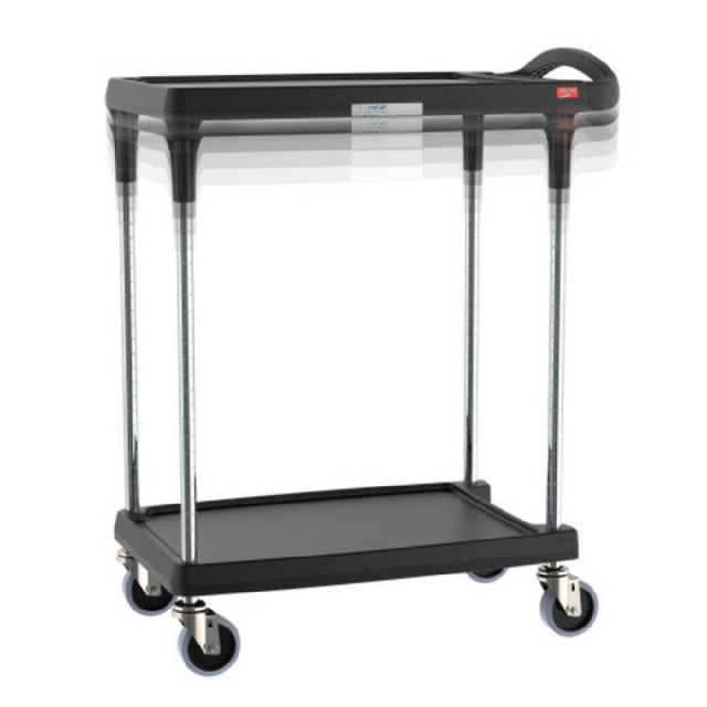 Metro MY1627-24BL-PL MyCart® Plus Series Utility Cart (2) Shelves