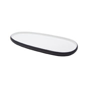 GET 21382-TOH/BK - Cheforward Hatch Platter, 15.5"L X 7.5"W X 1"H, Oblong