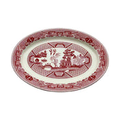 Cameo China 688-83 Pink Willow Platter 8-1/4" X 6" X 7/8"H (21 Cm X 15 Cm X 2.1 Cm)