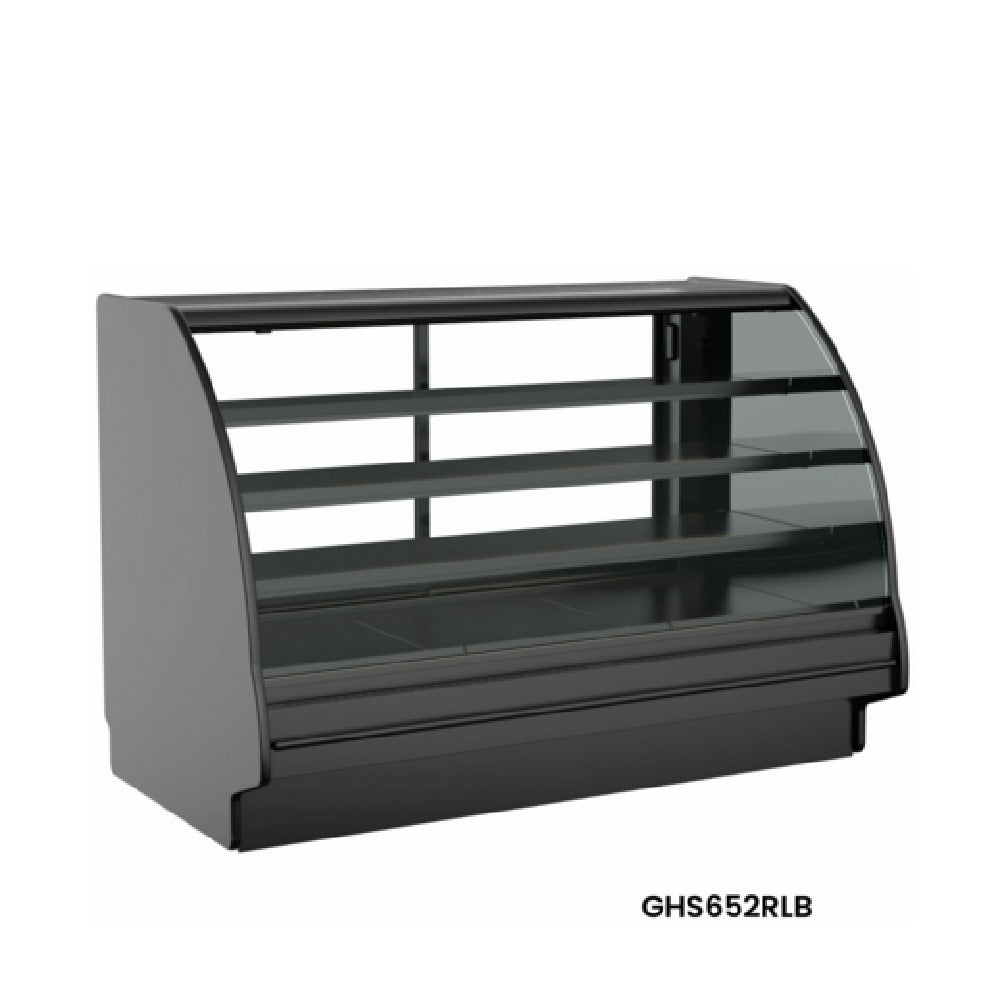 Structural Concepts GHS452RLB (CURVED) Fusion® Refrigerated Service Case 51"W X 42-3/4"D X 51-1/4"H
