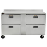Traulsen CLUC-60R-DW-WT - Dealer's Choice CLUC Series Compact Undercounter Refrigerator With Work Top