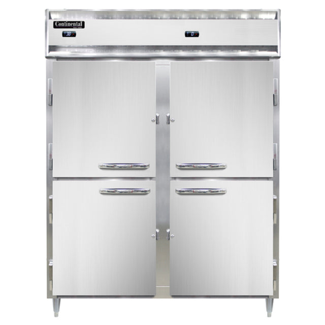 Continental Refrigerator D2RFENHD Designer Line Refrigerator/Freezer Reach-in