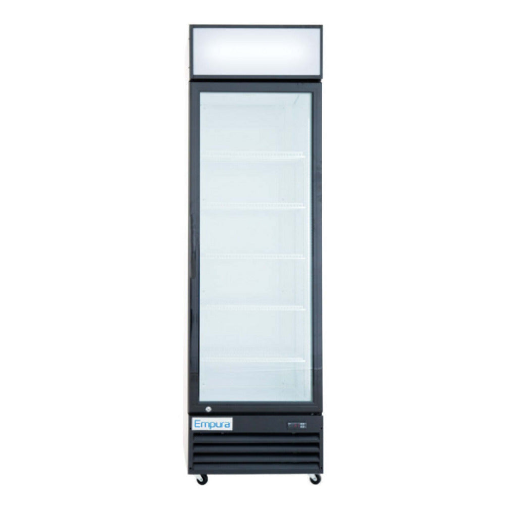 Empura EGM-13B - Refrigerated Merchandiser, 22.72"W X 23.82"D X 77.95"H, 12 Cu. Ft. Capacity