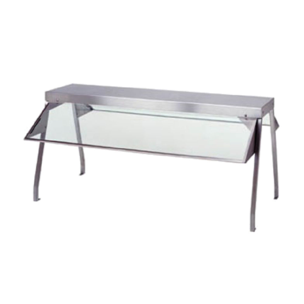 Duke 938L Buffet Shelf Stainless Steel Construction With Dual Glass Sneeze Guards