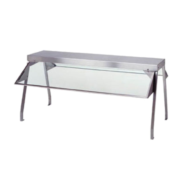Duke 939L Buffet Shelf Stainless Steel Construction With Dual Glass Sneeze Guards