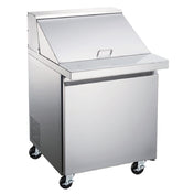 Omcan 50049 (PT-CN-0711-HC) Mega Top Salad / Sandwich Prep Table One-section