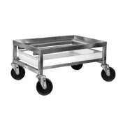 Channel SPCD-S Dollies Poultry Crate Dolly W/ Drip Pan Stainless Steel