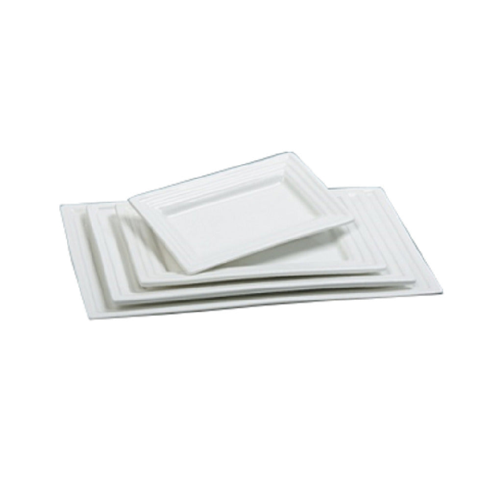 Yanco PL-208 Pride Land Plate 8"L X 5"W Rectangular