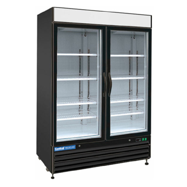 Hubert 69K-058 - Kratos® Freezer, 54"W X 32"D X 79"H, Two Glass Door