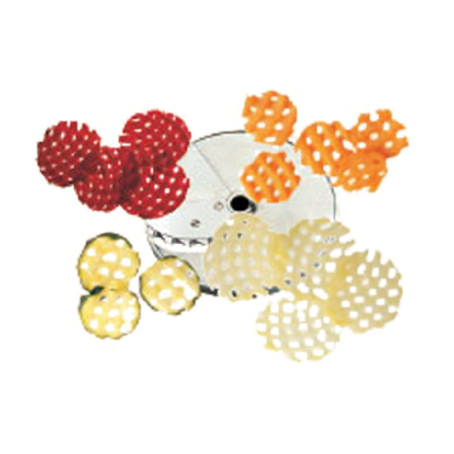 Robot Coupe 28178 Waffle/Gaufrette Disc 6mm (1/4") Cut Like A Waffle French Fry