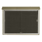 Aarco PLDS4052L-8 Message Center 52"W X 40"H Wall Mounted