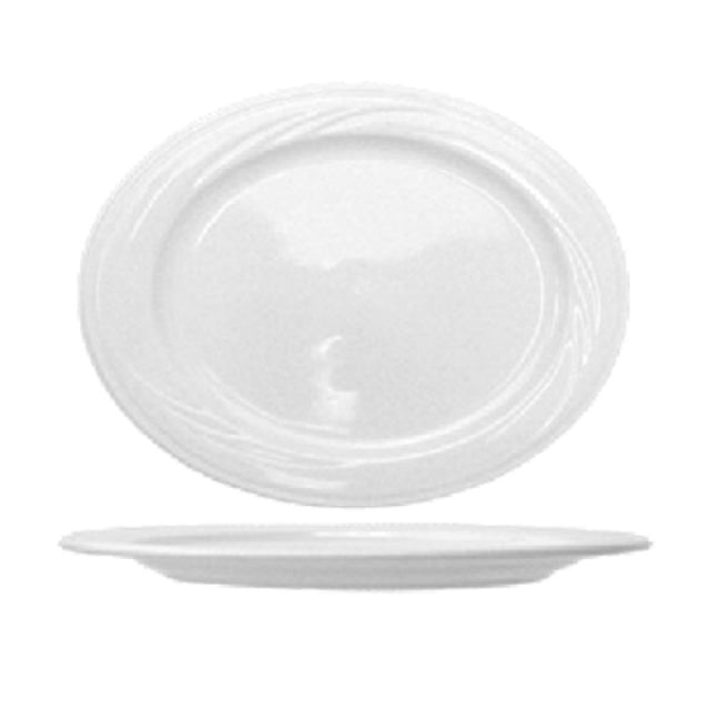 International Tableware AM-12 Platter 10-1/2" X 7-1/4" Oval