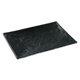 Yanco BP-2010 Black Pearl Plate 10"L X 7"W Rectangular