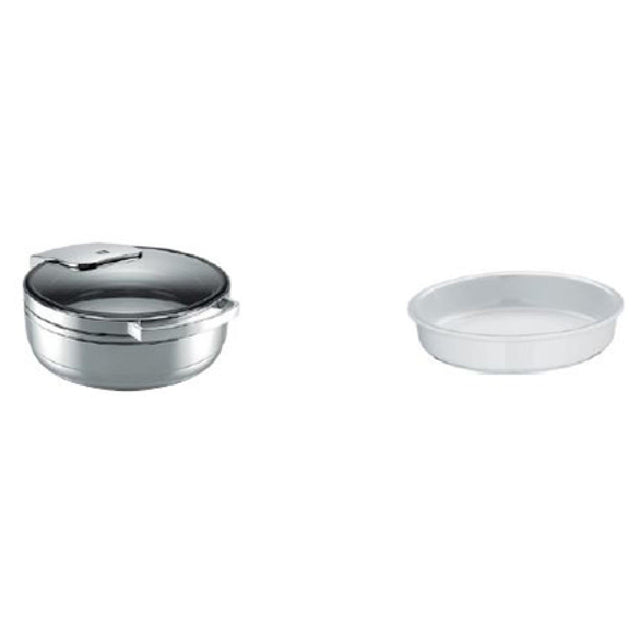 BauscherHepp 57.0020.6000 Chafing Dish Promo Kit Includes: (1) Arte Round Induction Chafing Dish (57.0020.6040) & (3) 106 Oz.