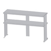 Turbo Air TSOS-5R-T Double Overshelf 60-3/8"W X 14-1/2"D X 31-1/4"H Stainless Steel