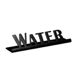 Service Ideas 1C-ST-WATER-SIGN-BX Table Sign "Water" 1"H X 4-1/2"W