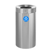 Alpine Industries ALP475-27-R Recycling Can 27 Gallon (102 Liter) 16"W X 16"D X 32"H