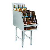 Hubert 11841 - Kratos Liquor Display Rack, 23" D X 12", (5) Tiered