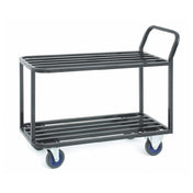 Hubert 14487 - Stocking Cart, 2-shelf, 41-1/2" X 18" X 41"H