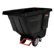 Rubbermaid FG130600BLA Rotational Molded Tilt Truck Heavy Duty 1400 Lb. Capacity