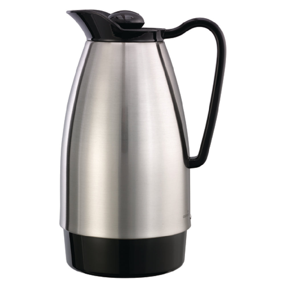 Service Ideas CGC101SS Classic Carafe 1 Liter (33.8 Oz.) 4-1/2" X 6-1/4" X 10"