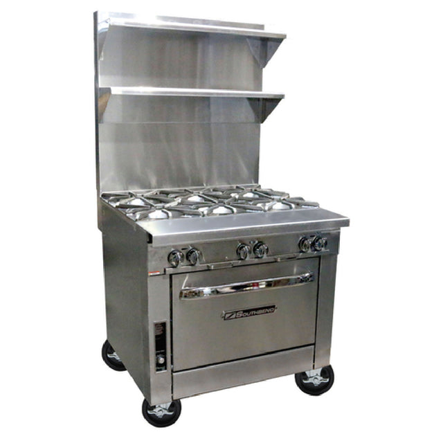 Southbend P36A-BBB_NAT Platinum Heavy Duty Range Gas 36"