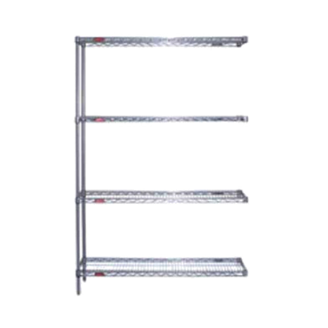 Eagle A4-63-2430V Add-On Shelving Unit 4-tier 30"W X 24"D X 63"H