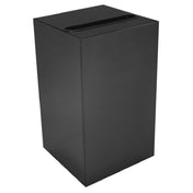 Hubert 60938 - Recycling Squared™ Container, 28 Gallon, 15" X 15" X 28"H