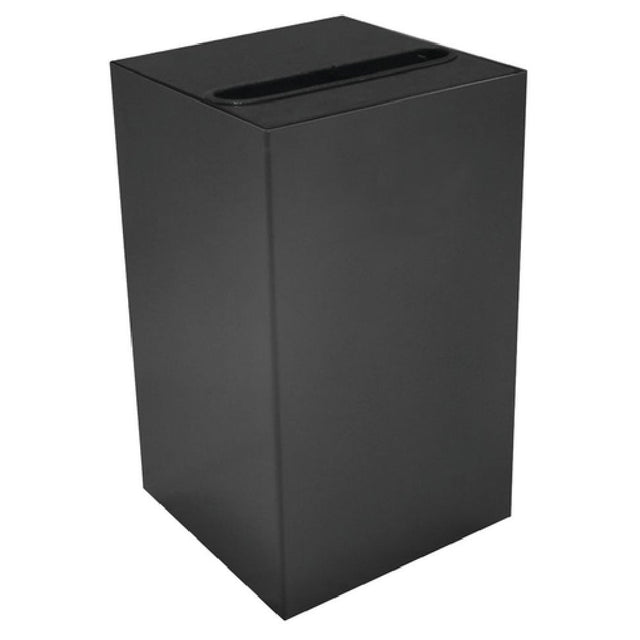 Hubert 60938 - Recycling Squared™ Container, 28 Gallon, 15" X 15" X 28"H