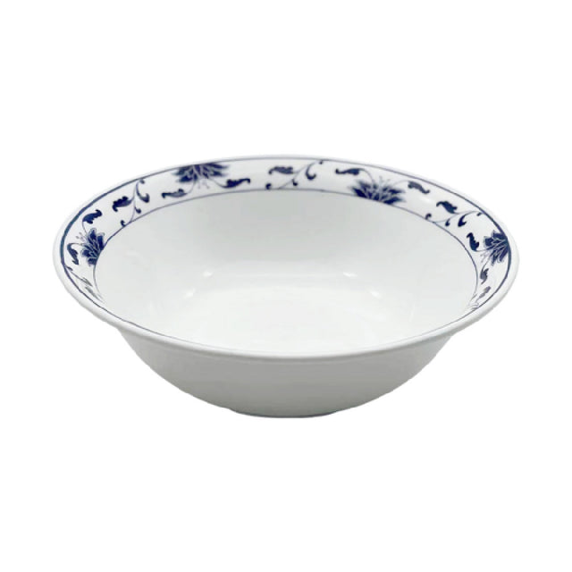 Cameo China 255-184 Blue Lotus Soup/Salad Bowl 40 Oz. (1.2 Liter)