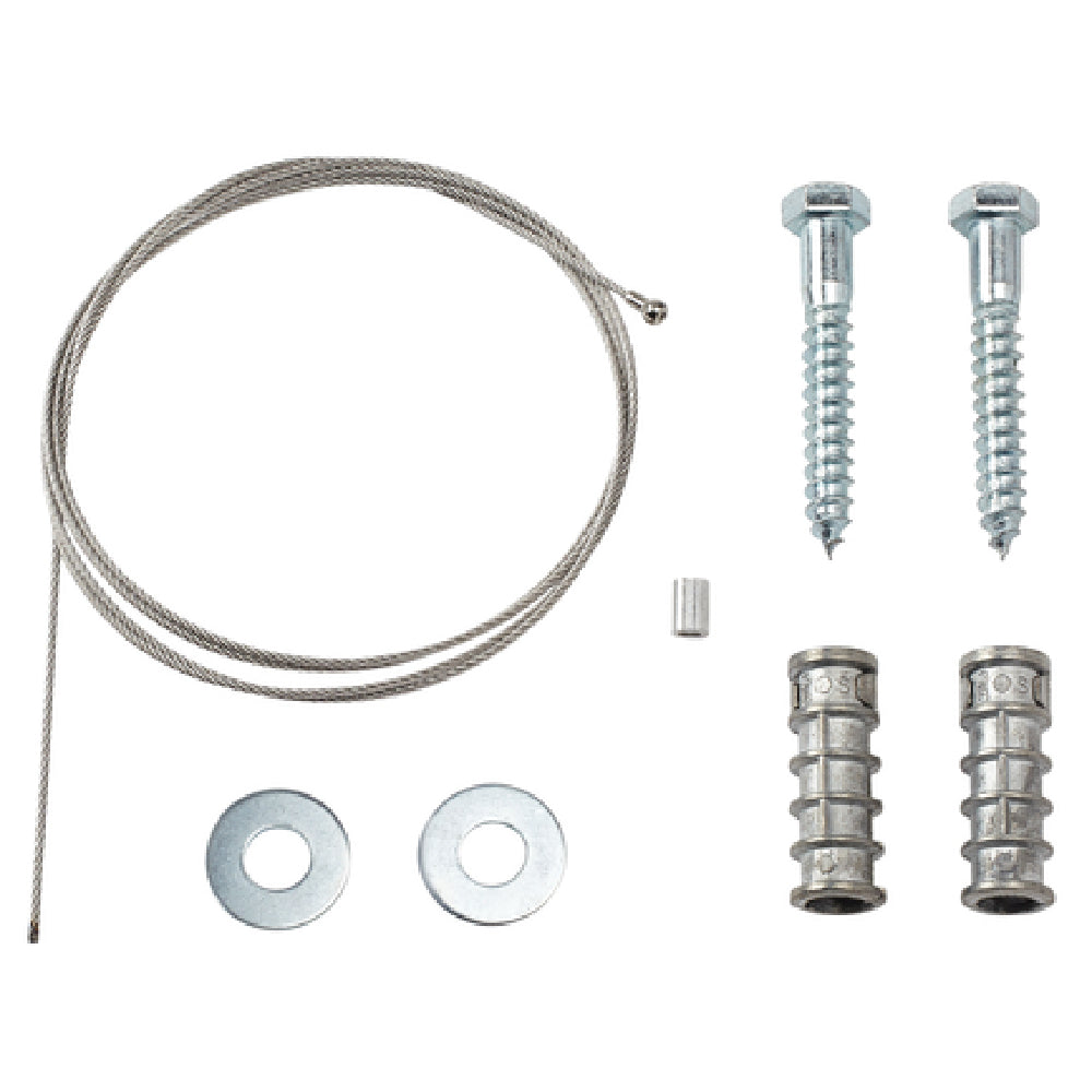 Rubbermaid FG9W29000000 Security Kit For GroundsKeeper™ Tuscan Receptacle Made In USA