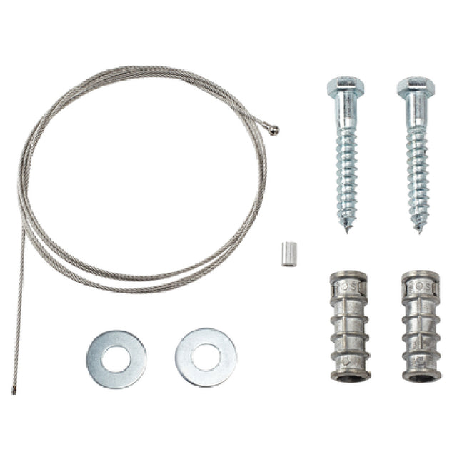 Rubbermaid FG9W29000000 Security Kit For GroundsKeeper™ Tuscan Receptacle Made In USA