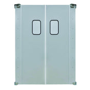 Hubert 28W-253 - Kratos® Double Traffic Door, 36"W X 84"H, 9"x14" Window