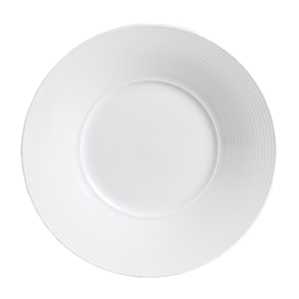 Steelite 6300P016 Broad Rim Plate 9.5"Aura Rene Ozorio